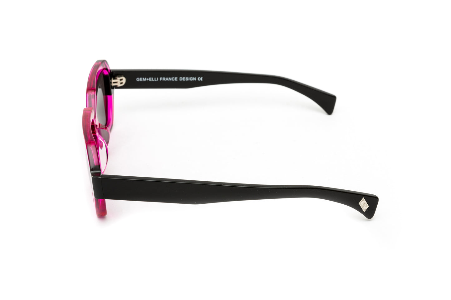 GEM+ELLI Wild Paradise Fuchsia & Black Sunglasses