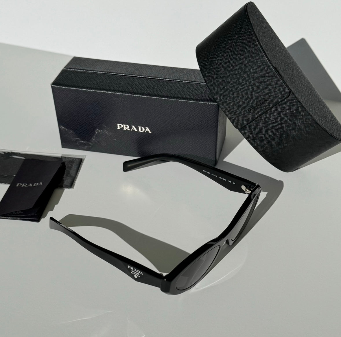 PRADA Symbole PR26ZS Black Sunglasses