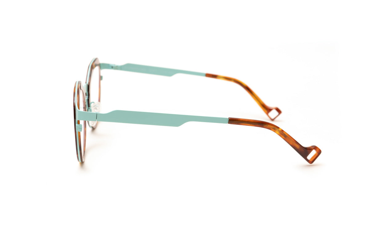 THE RESORT Havana/ Aqua Blue Optical Glasses