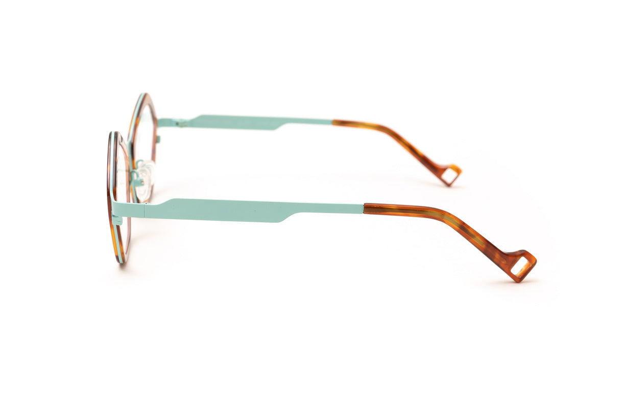 THE VENETIAN Tortoise/ Aqua Blue Optical Glasses