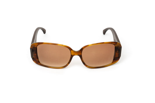 Ceres // Unisex Tortoise Acetate and Wood Sunglasses // 18KT Gold