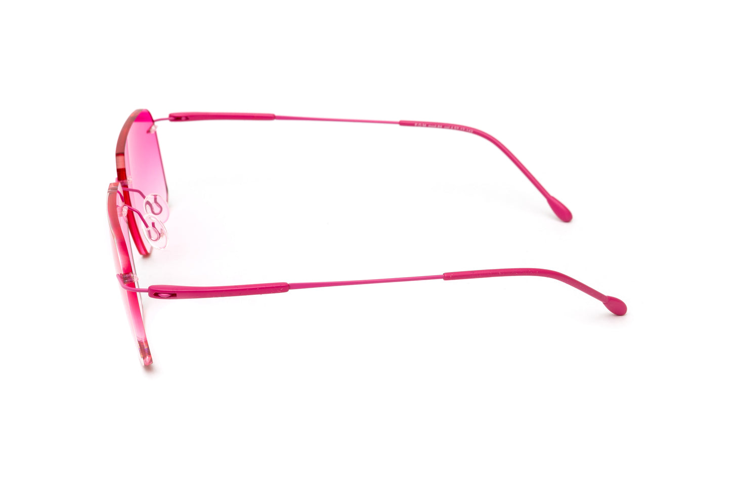 Kent Mod 4 Rimless Pink Titanium / Gradient Pink Anti Glare Sunglasses