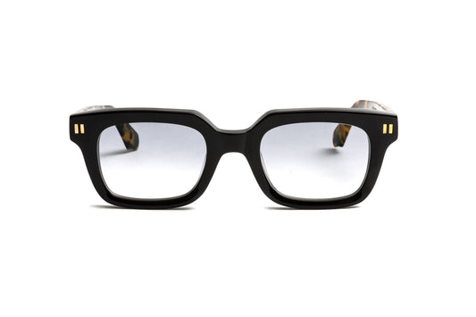 Kubi THE MOMENT Black + Havana Acetate / Gradient Grey Anti Glare Sunglasses