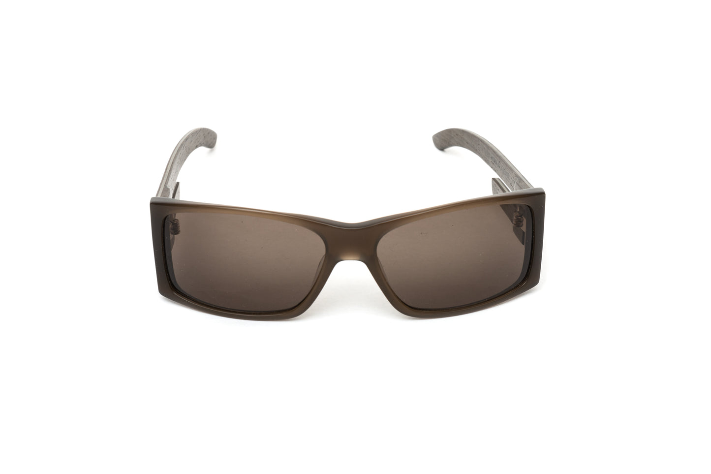 Meteor // Unisex Grey Acetate & Wood Sunglasses