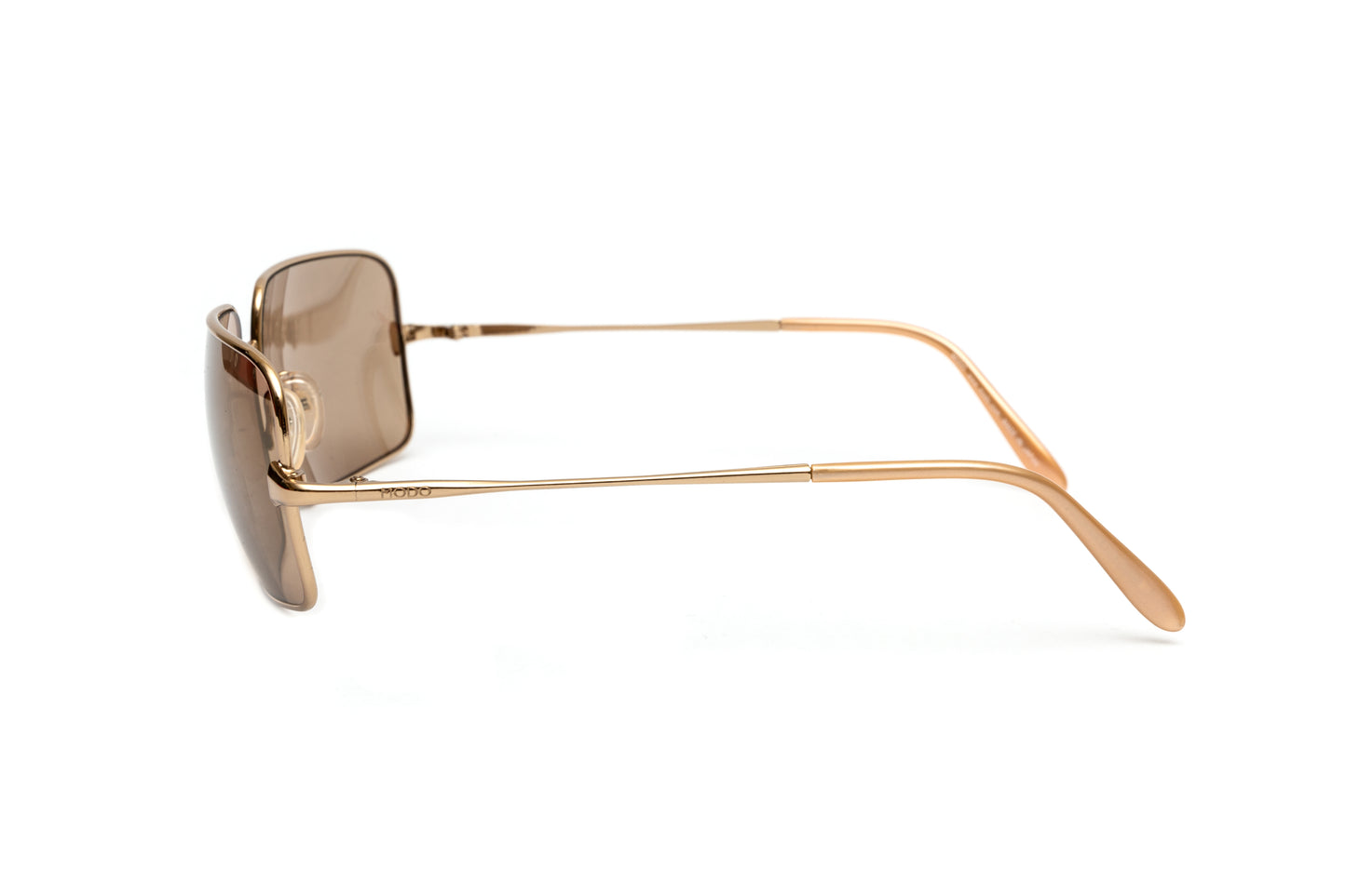 Vintage Modo Gold Mirror Square Unisex Sunglasses