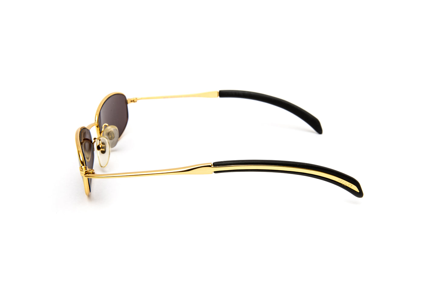 Vintage Perfact Gold Rectangular Unisex Sunglasses