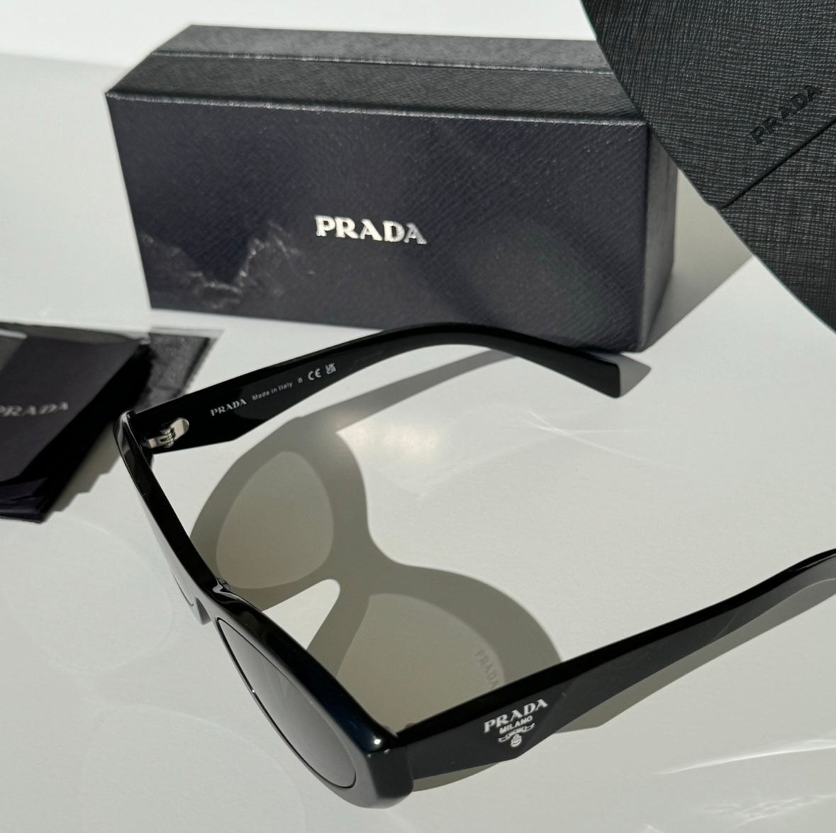 PRADA Symbole PR26ZS Black Sunglasses