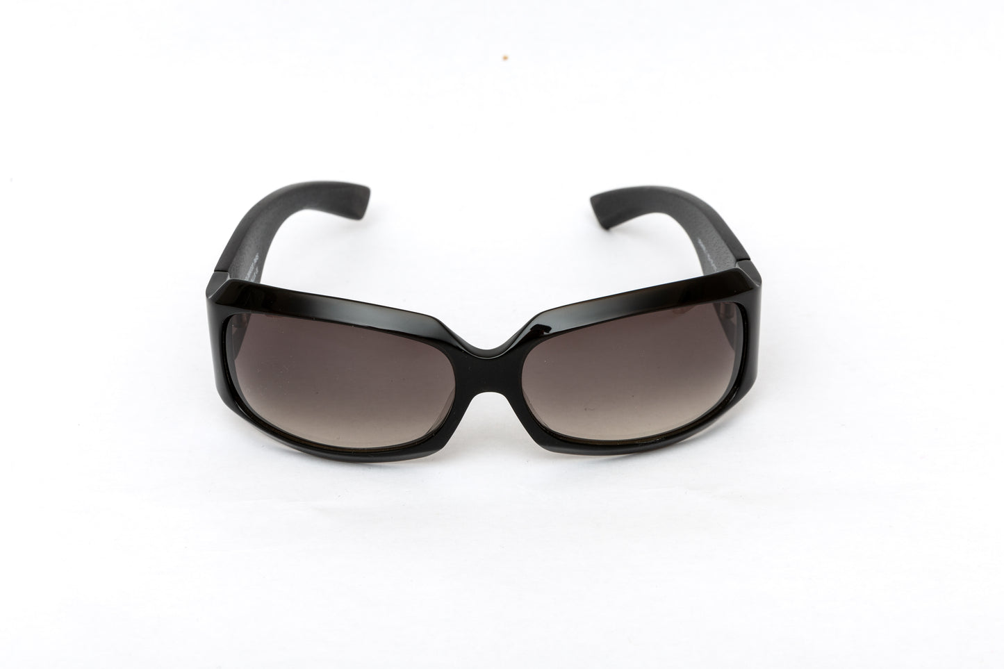 Uranie // Black Acetate & Wood Shield Sunglasses