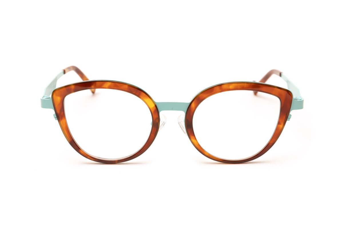 THE HARBOUR Tortoise/ Aqua Blue Reading Glasses
