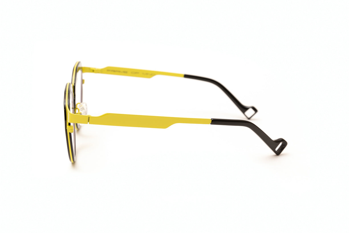 THE RESORT Black/ Yellow Reading Glasses